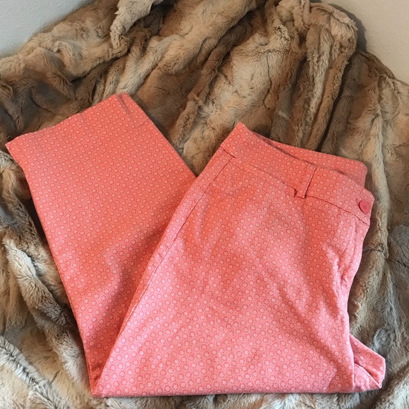 Lane Bryant Pants - Very cute stretchy Lane Bryant Capris Size 16